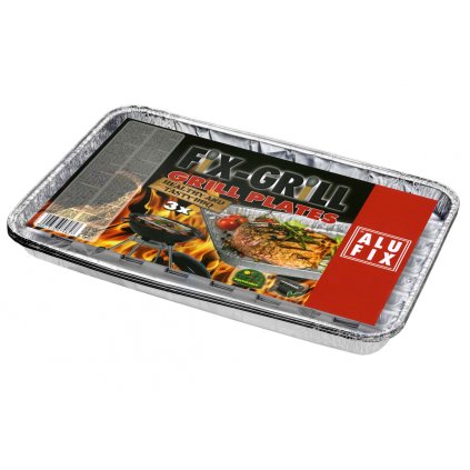 26728 alufix fix grill tacka na pecenie a grilovanie 3ks