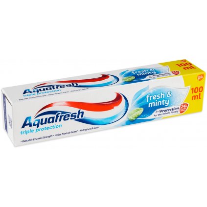 AQUAFRESH Triple Protection Fresh and Minty zubná pasta 100ml