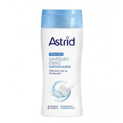 ASTRID Fresh Skin osviežujúce čistiace mlieko pre normálnu až zmiešanú pleť 200ml