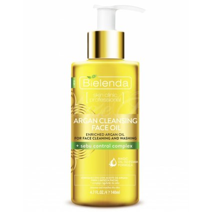 BIELENDA Argan Oil korigujúci čistiaci pleťový olej 140ml