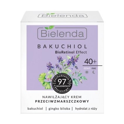 27610 bielenda bakuchiol bioretinol effect hydratacny krem proti vraskam 40 den noc 50ml