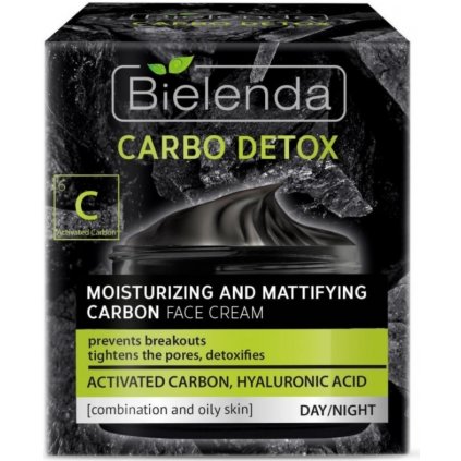 BIELENDA Carbo Detox detoxikačno - hydratačný pleťový krém deň/noc 50ml