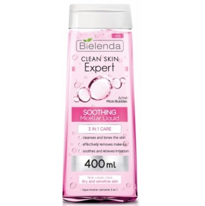27796 bielenda clean skin expert smoothing 3v1 miceralna voda 400ml