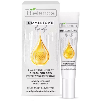 27823 bielenda diamond lipids ocny krem proti vraskam 15ml