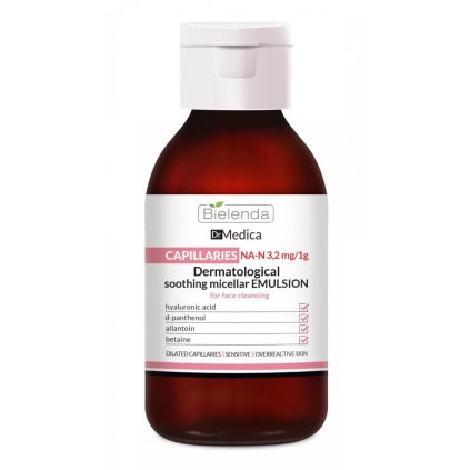 27856 bielenda dr medica capillaries dermatologicka cistiaca emulzia tvar dekolt 250ml