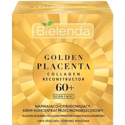 BIELENDA Golden Placenta  spevňujúco - regeneračný pleťový krém 60+ deň/noc 50ml
