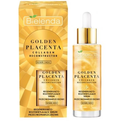 BIELENDA Golden Placenta regeneračno - rozjasňujúce pleťové sérum deň/noc 30g