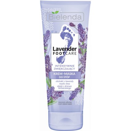 28009 bielenda lavender foot care zjemnujuca maska na nohy 100ml