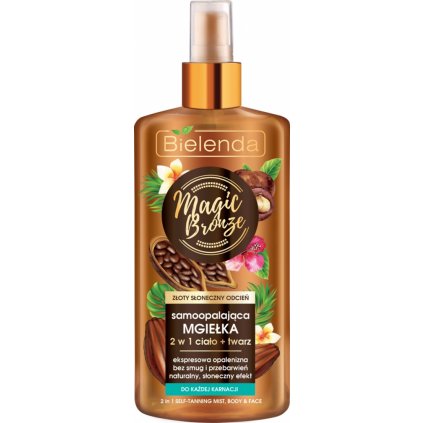 BIELENDA Magic Bronze 2v1 samoopaľovací sprej na telo a tvár 150ml