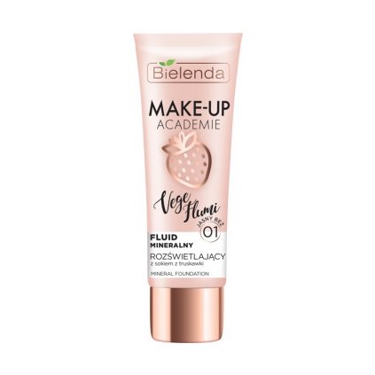 28036 bielenda make up academie vege flumi rozjasnujuci 01 jasny bezovy 30g