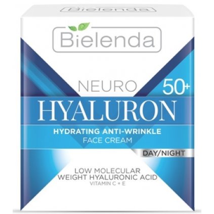 BIELENDA Neuro Hialuron hydratačno-liftingový pleťový krém 50+ deň/noc 50ml