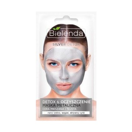 BIELENDA Silver Detox detoxikačná pleťová maska 8g