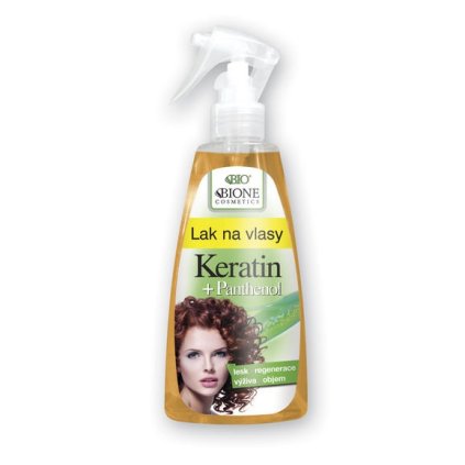 28540 bio bione keratin panthenol lak na vlasy 200ml