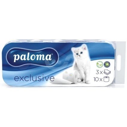 Paloma Exclusive toaletný papier 8+2ks