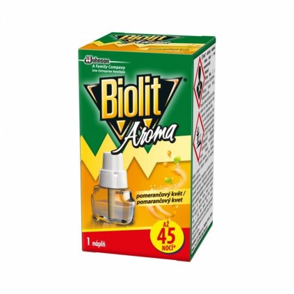 BIOLIT Aroma Pomaranč náhradná náplň do elektrického odparovača 27ml