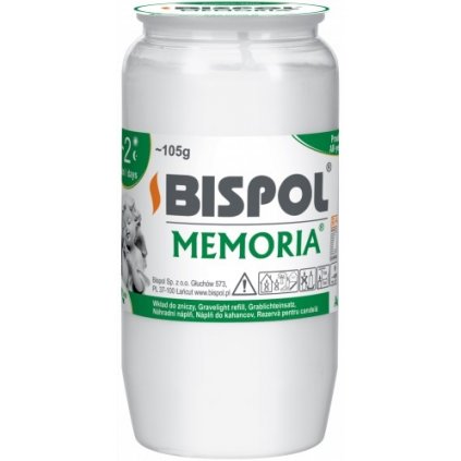 BISPOL Memoria olejová náplň kahanec 105g