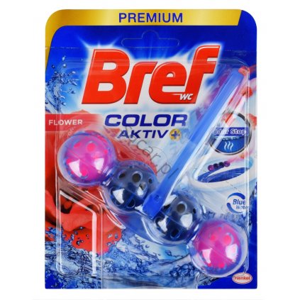 BREF Color Aktiv+ Flower WC blok 50g