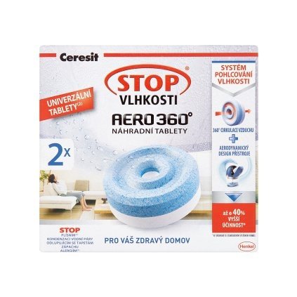 29344 ceresit stop vlhkosti aero 360 nahradne tablety 2x450g