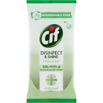 29440 cif disinfect and shine dezinfekcne vlhcene utierky 36ks