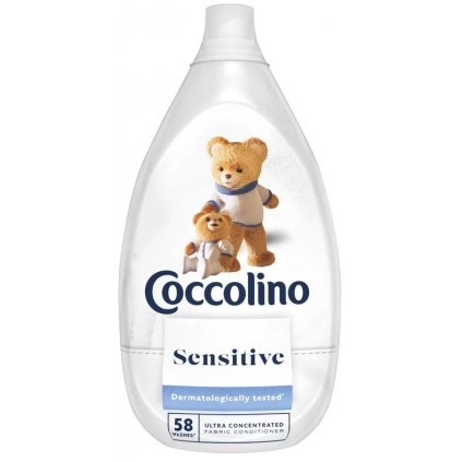 COCCOLINO Sensitive aviváž 58 praní 870ml