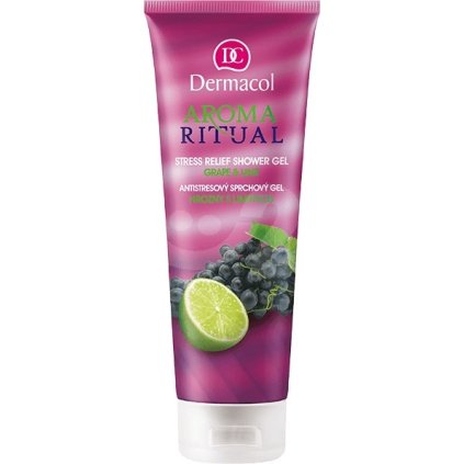 29956 dermacol aroma ritual grape and lime sprchovy gel 250ml