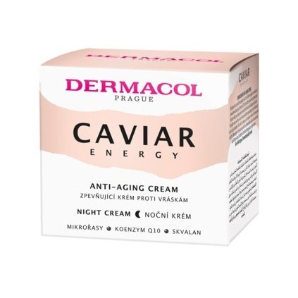 DERMACOL Caviar Energy spevňujúci nočný pleťový krém 50ml
