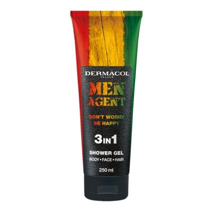 30088 dermacol men agent 3v1 dont worry be happy sprchovy gel 250ml
