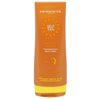 DERMACOL Self Tan samoopaľovacie telové mlieko 200ml