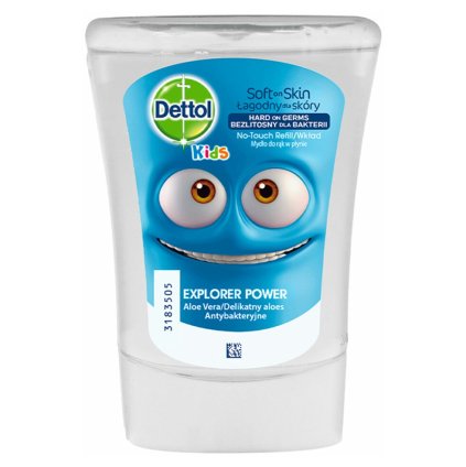 30190 dettol kids soft and skin explorer power tekute mydlo nahradna napln 250ml