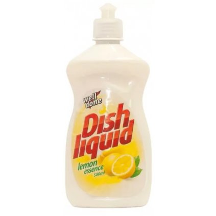 DISH LIQUID Lemon Essence prostriedok na umývanie riadu 500ml