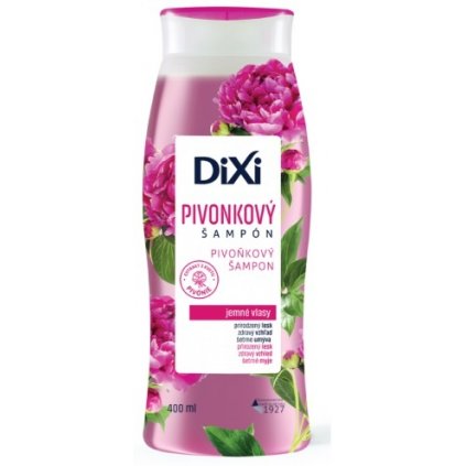 DIXI Pivonkový šampón na jemné vlasy 400ml