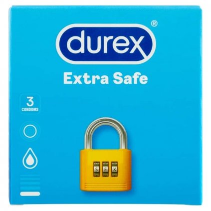 DUREX Extra Safe kondómy 3ks
