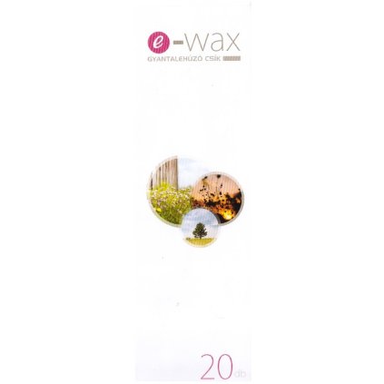 31150 e wax ciste depilacne pasiky 20ks
