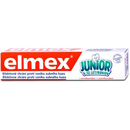 ELMEX Junior 6-12 rokov zubná pasta 75ml