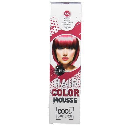 31270 elysee hair color mousse 44 vinovo cervena farebne penove tuzidlo 75ml