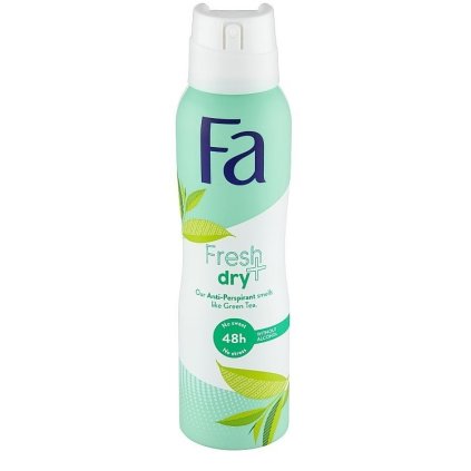 31519 fa fresh dry green tea woman deospray 150ml