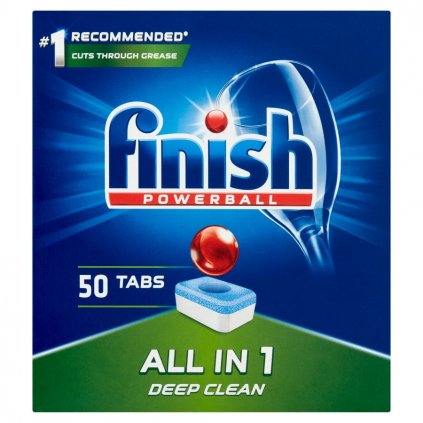 FINISH All In One Deep Clean tabletky do umývačky 50ks