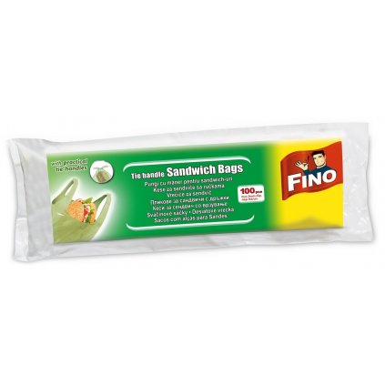 FINO Sandwich Bags desiatové vrecká 100ks