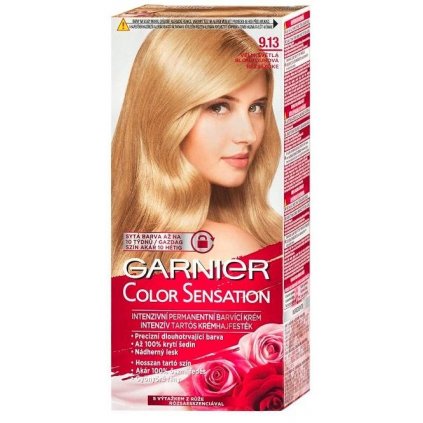 GARNIER Color Sensation 9.13 Veľmi svetlá blond dúhová farba na vlasy