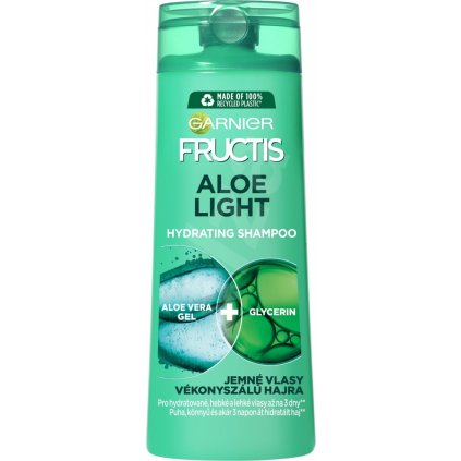 GARNIER Fructis Aloe Light šampón pre jemné vlasy 250ml