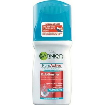 32353 garnier pure active exfobrusher cistiaci gel proti akne 150ml