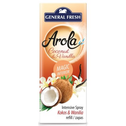 GENERAL FRESH Arola Coconut and Vanilla náhradná náplň 40ml