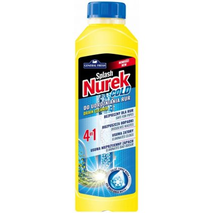 GENERAL FRESH Nurek Cold Drain Cleaner 4v1 čistič odpadov 400g