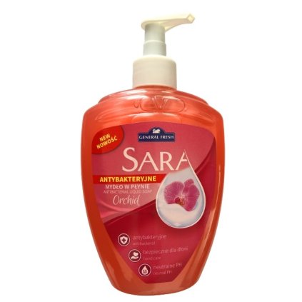 32707 general fresh sara orchid antibakterialne tekute mydlo 500ml