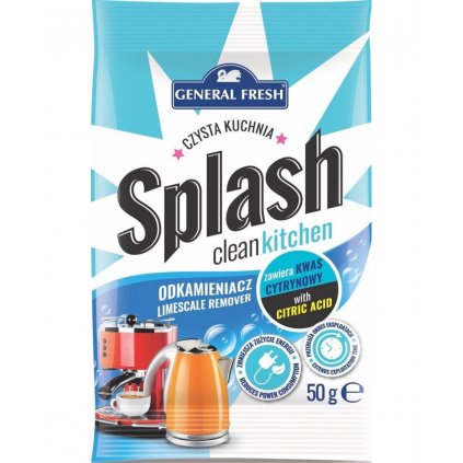 GENERAL FRESH Splash Clean Kitchen odstraňovač vodného kameňa 50g