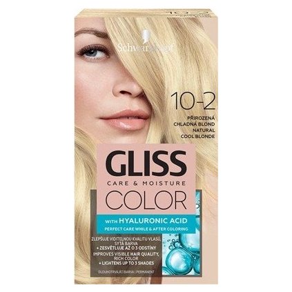 33055 gliss care and moisture color 10 2 prirodzene chladna blond farba na vlasy