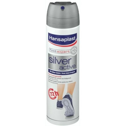 HANSAPLAST Foot Expert Silver Active antiperspirant na nohy 150ml