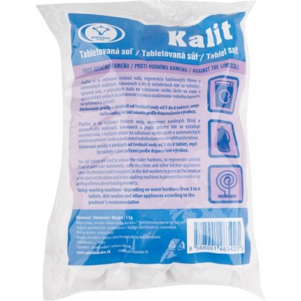KALIT tabletková soľ proti vodnému kameňu 1kg
