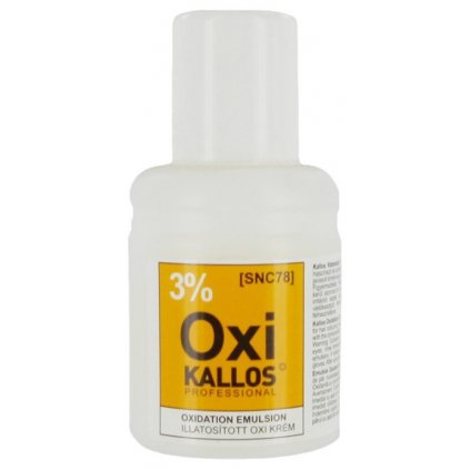 KALLOS OXI krémový peroxid 3% 60ml