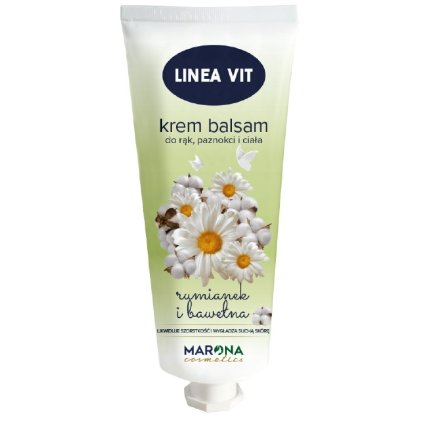 LINEA VIT Chamomile and Cotton krém na ruky a nechty 100ml